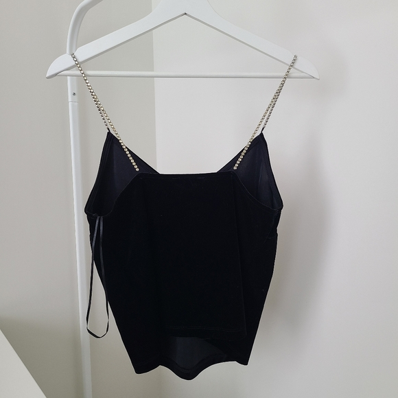 DYNAMITE Velvet Jewel Strap Cami - Picture 5 of 5